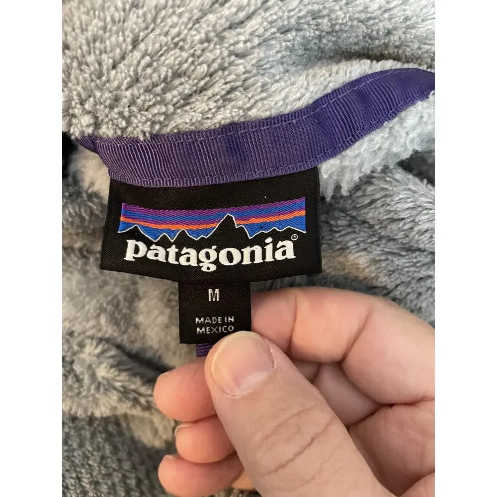 Patagonia Pullover Sweater Womens Medium Polartec Thermal Pro Fleece‎ Outdoors